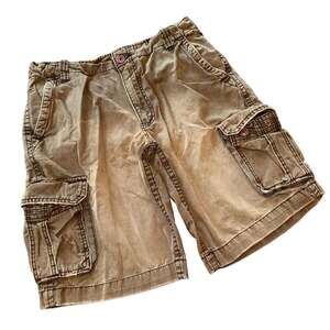 Aeropostale Authentic Vintage Cargo Shorts Mens Size 33 Brown